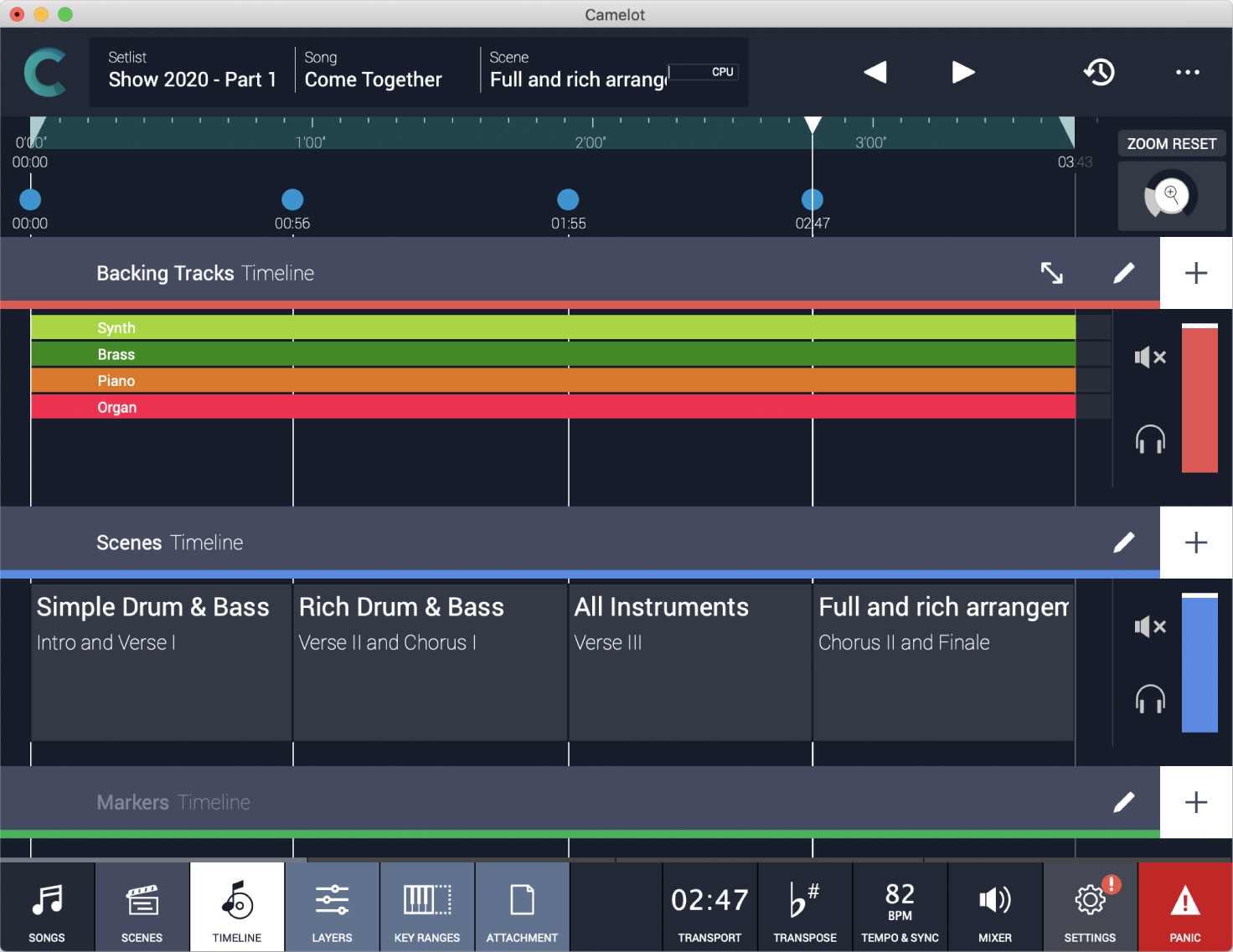 Timeline View Main